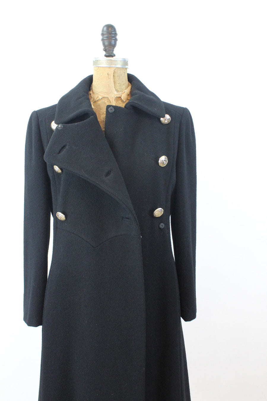 1970s 1971 documented RIVA military wool coat small | new fall