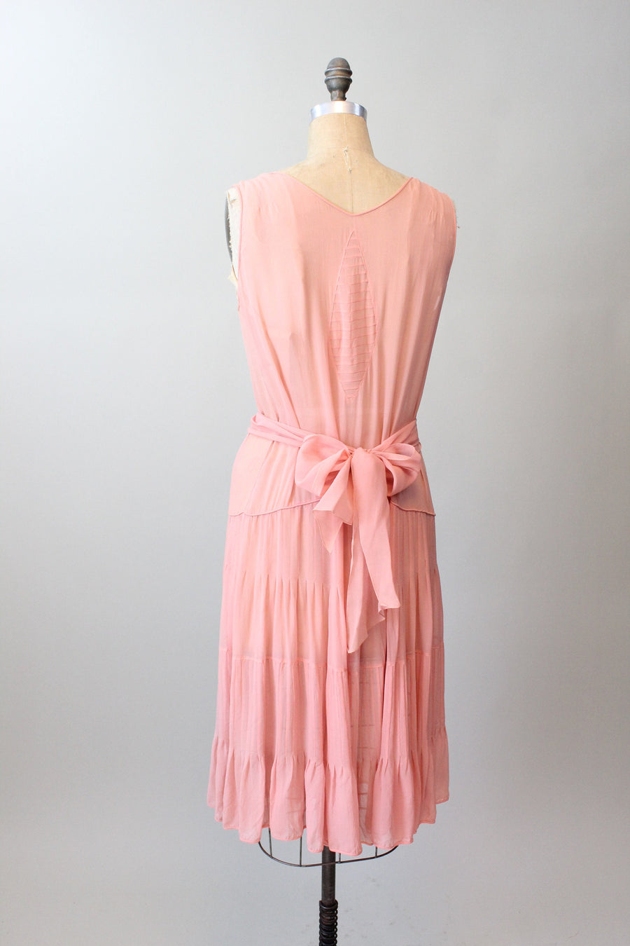1920s BLUSH silk dress small medium | new spring