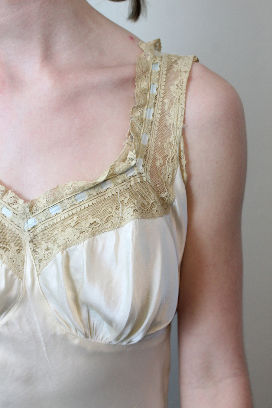 1940s BIAS CUT lingerie nightgown small | new spring