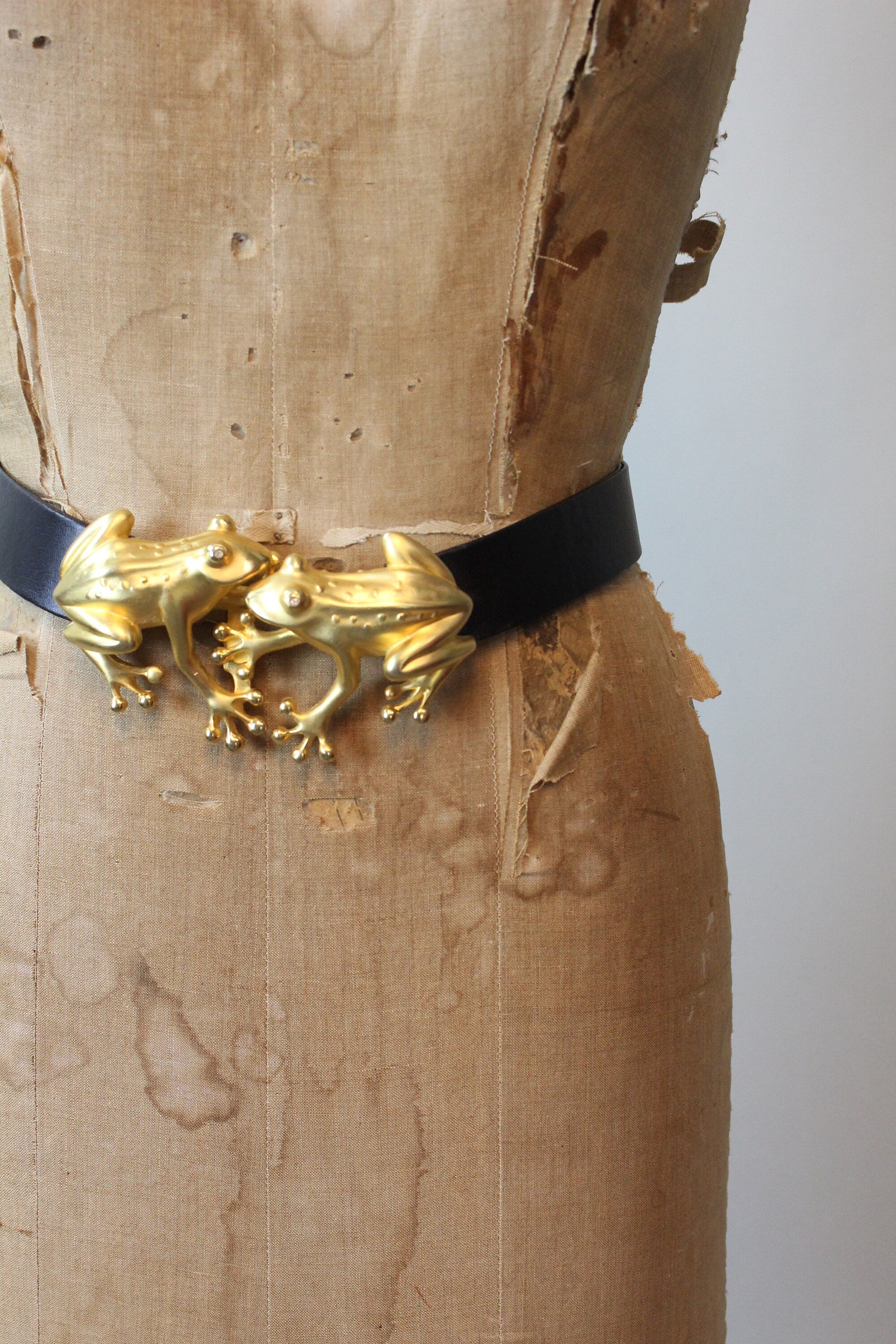 1990s 1993 Doreen RYAN signed KISSING FROGS belt all sizes | new