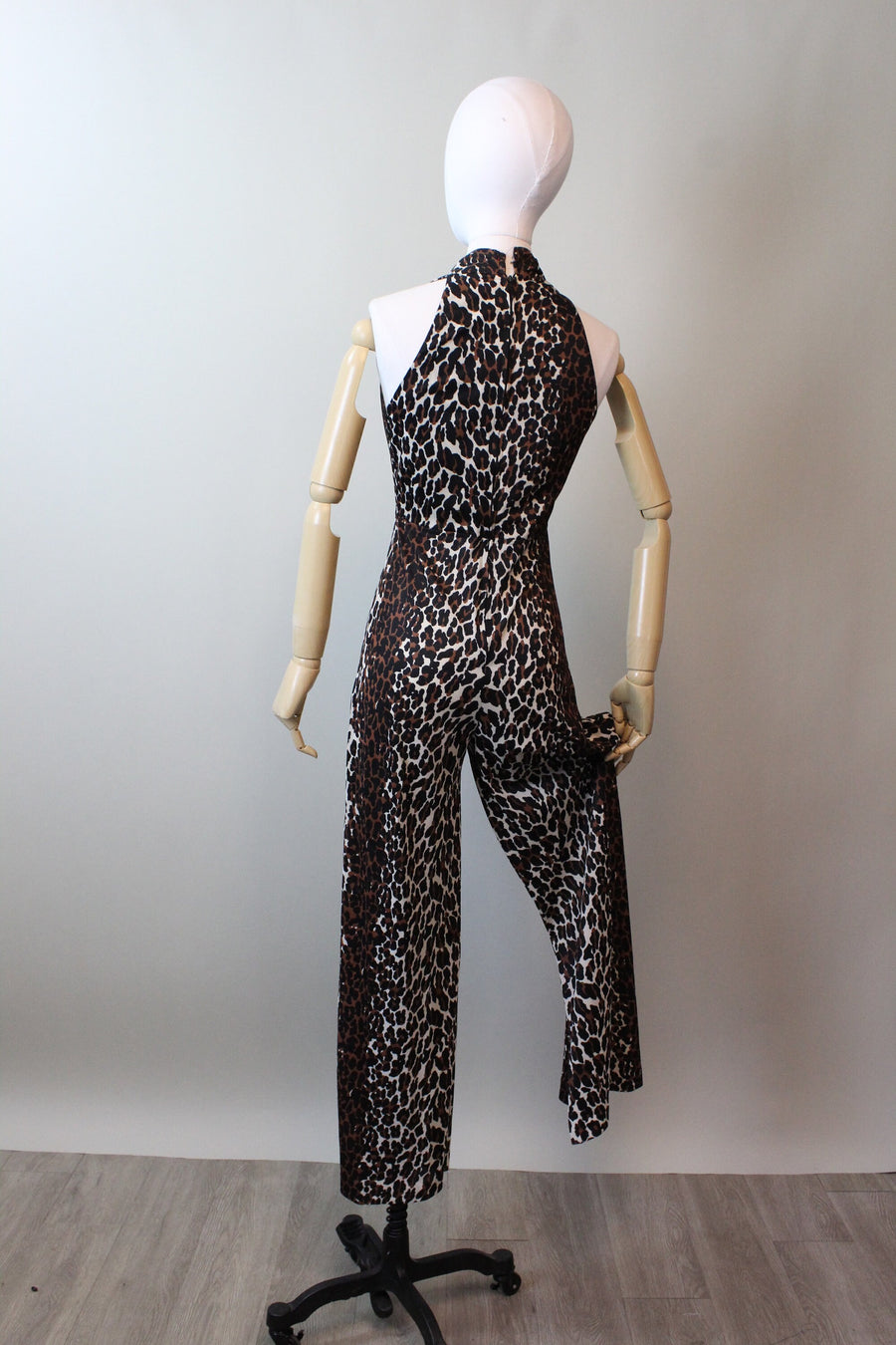1960s LEOPARD print jumpsuit small | new spring
