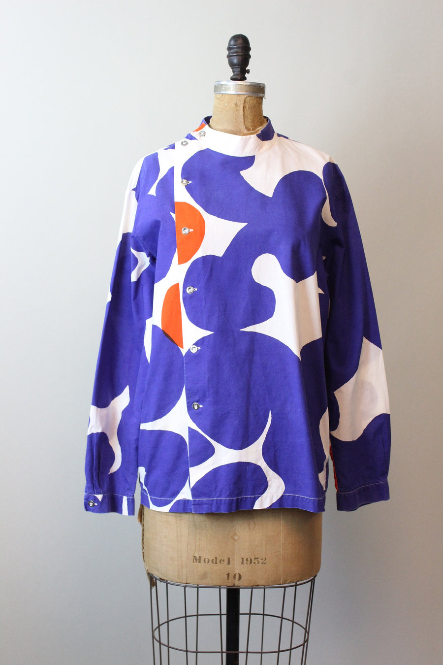 1960s MARIMEKKO TRAPEZE jacket top medium large | new spring