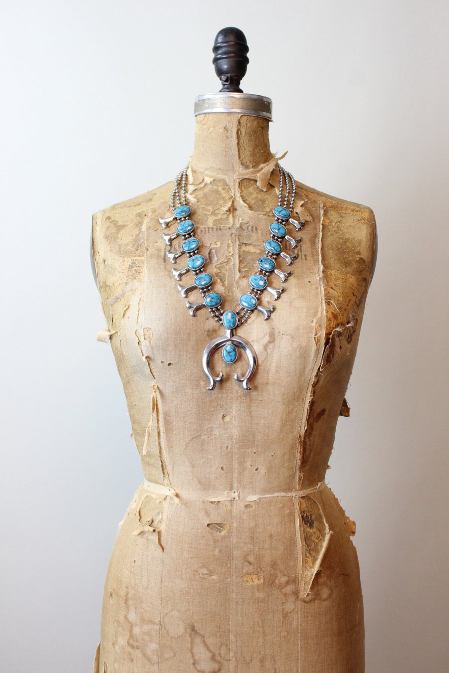 1950s GOLDETTE squash blossom necklace | new summer
