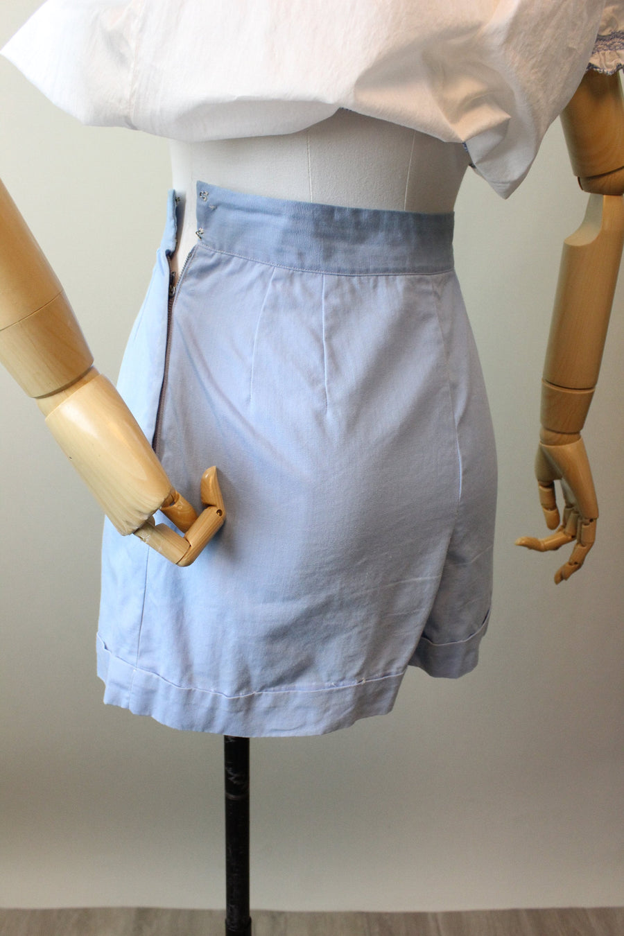 1950s cotton shorts xs | new summer