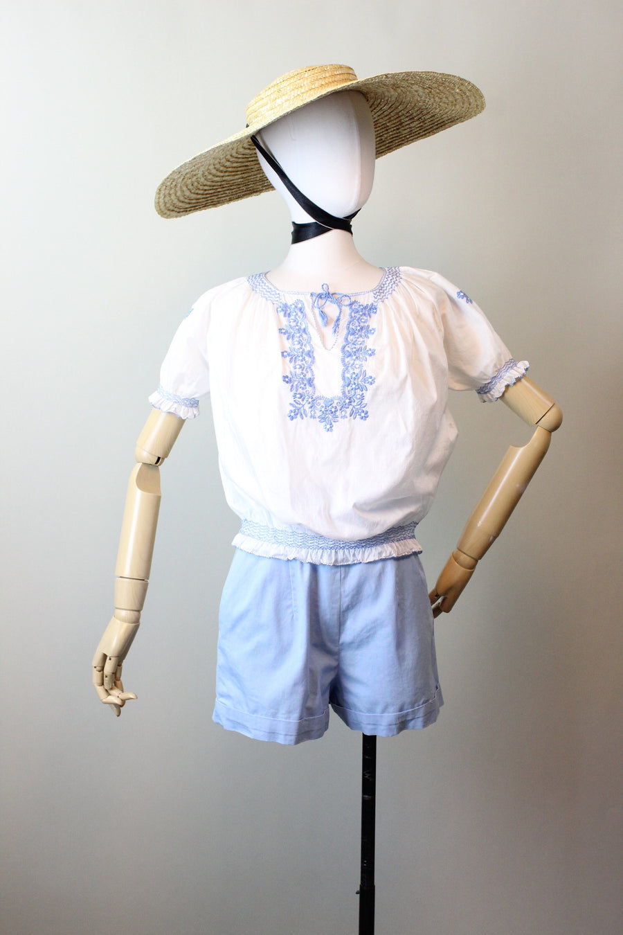 1950s cotton shorts xs | new summer