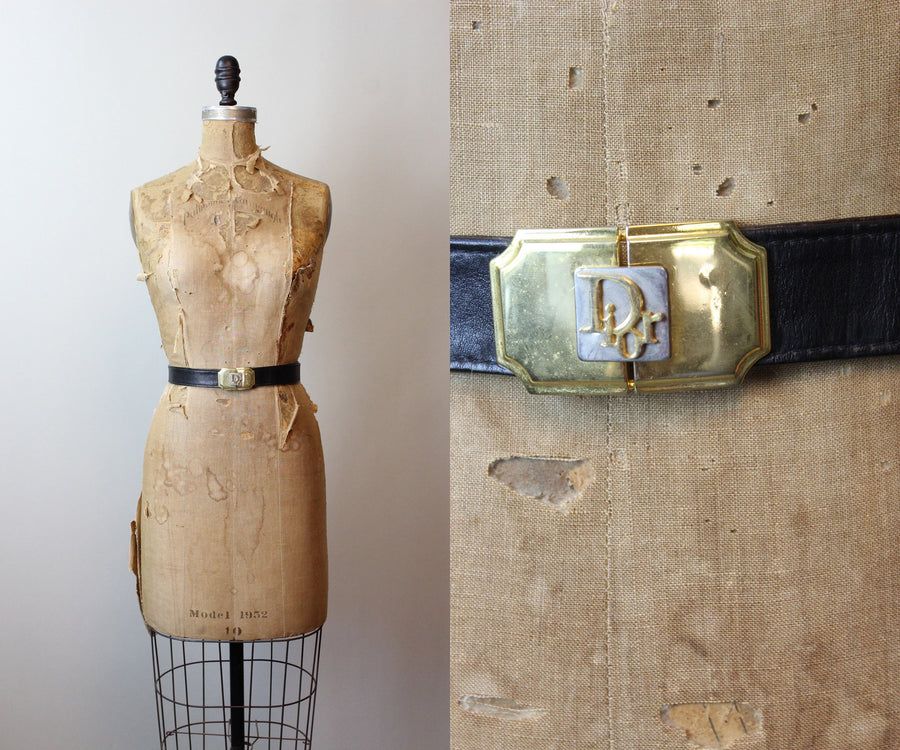1990s DIOR designer leather belt all sizes | new summer
