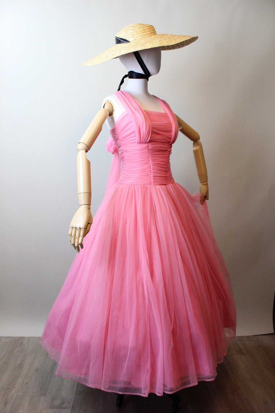 1950s EMMA DOMB barbie pink dress xs | New spring summer 1950s EMMA DOMB barbie pink dress xs | New spring summer