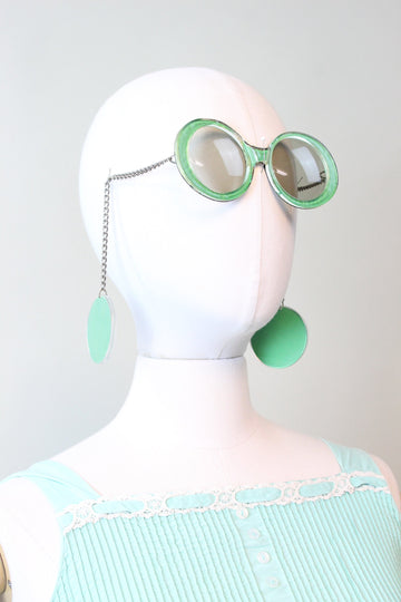 1960s Je-Dol chain NOVELTY sunglasses | new summer