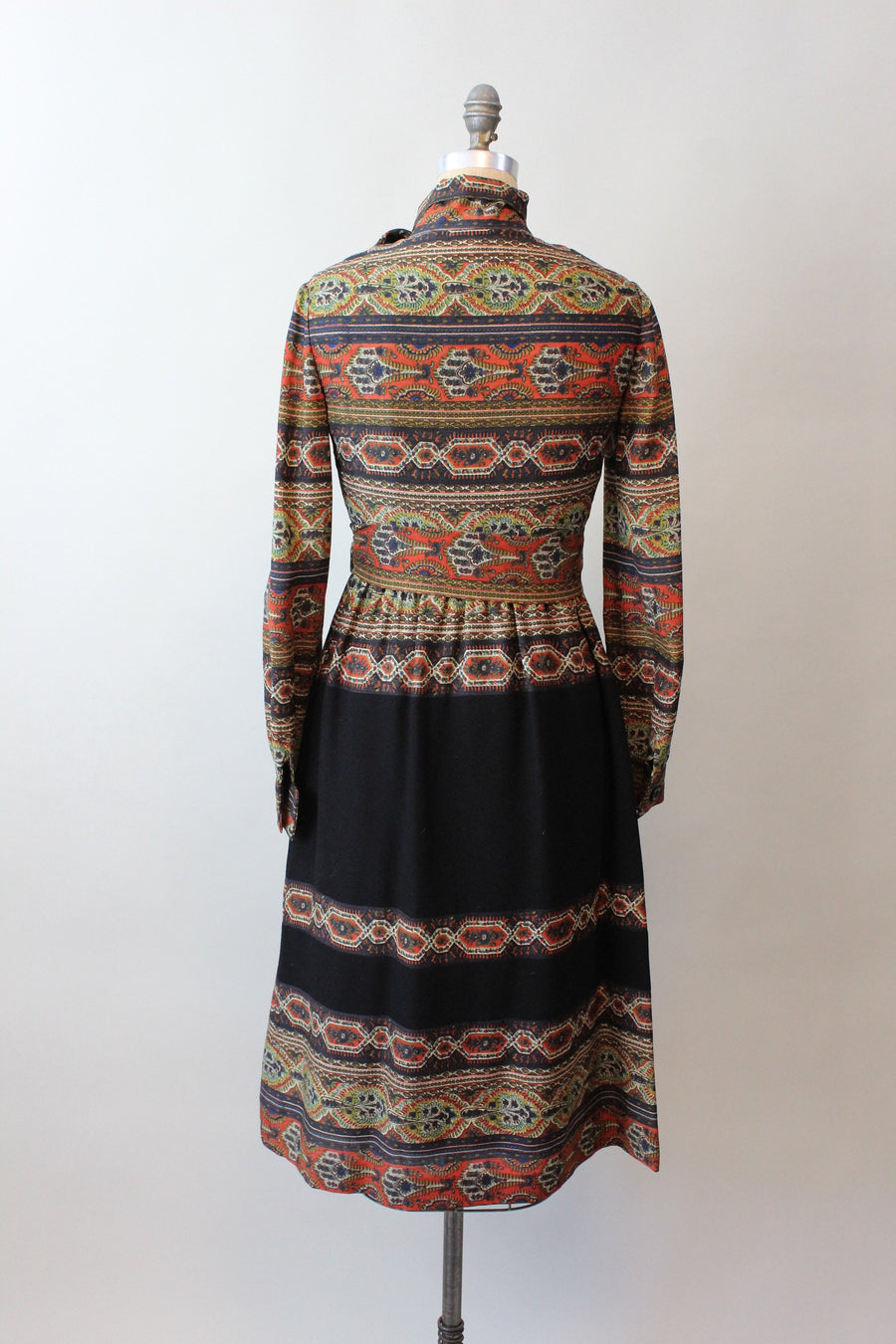 1970s documented OSCAR de LA RENTA dress small medium | new fall