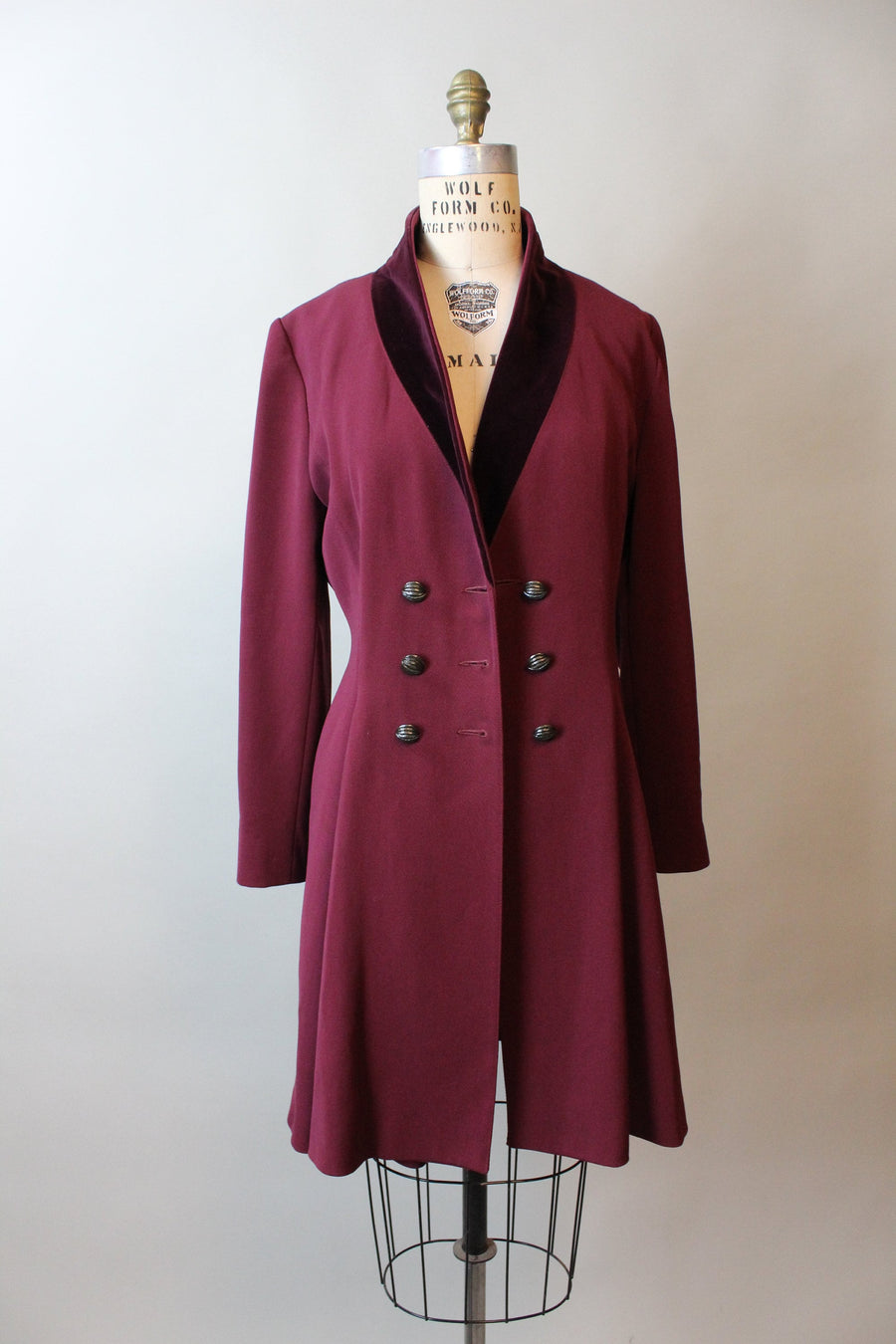 1980s LANVIN princess COAT jacket small medium | new fall