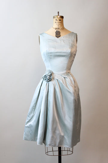 1950s SUZY PERETTE silk sarong dress small | new fall