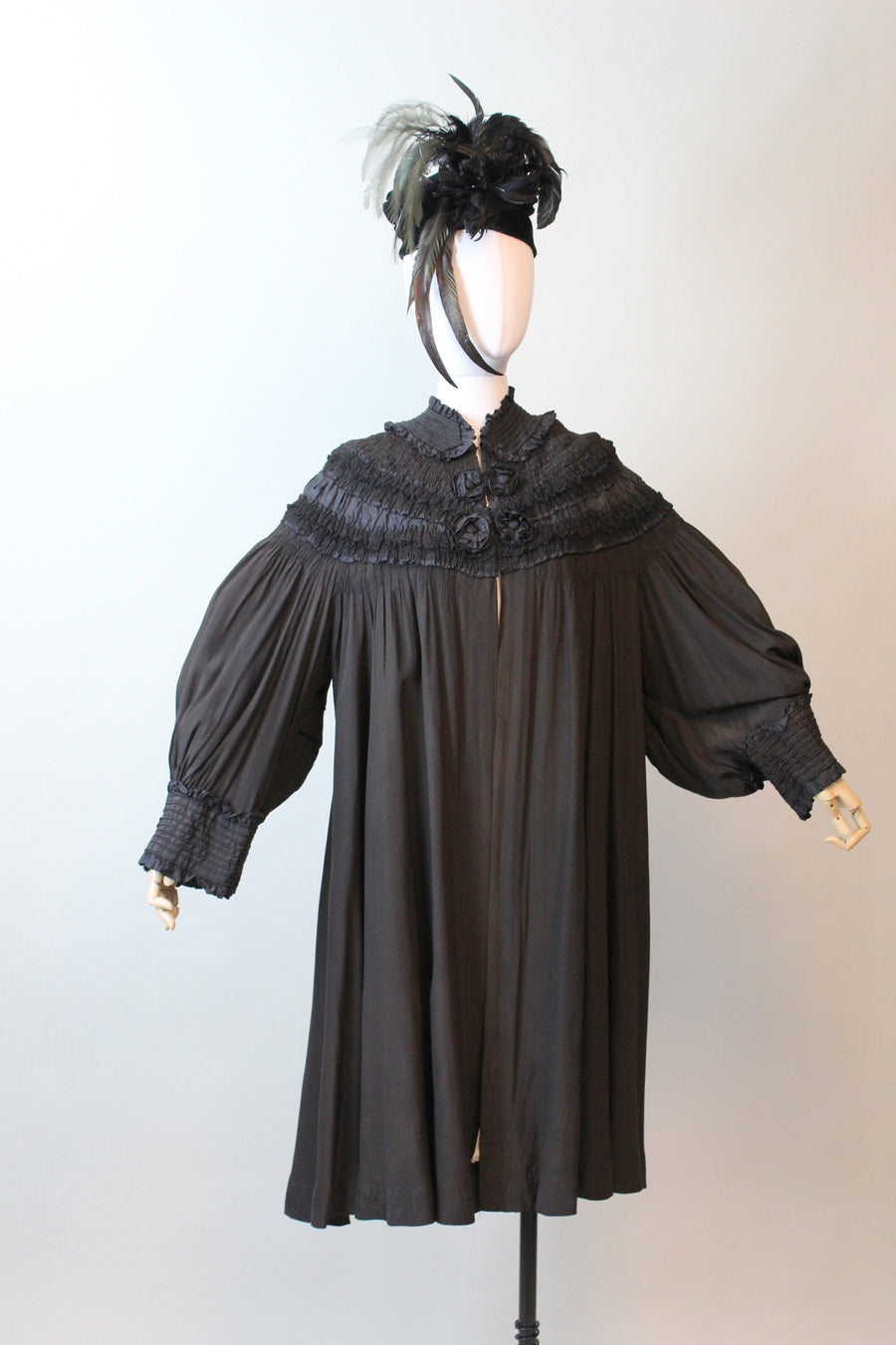 1910 rare EDWARDIAN SILK smock coat all sizes | new fall