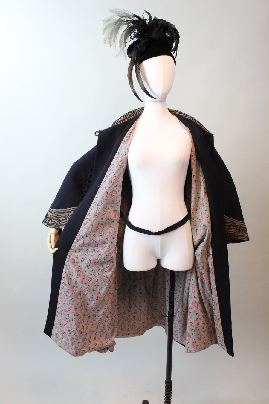 RARE 1910 EDWARDIAN CAPE soutache coat all sizes | new fall