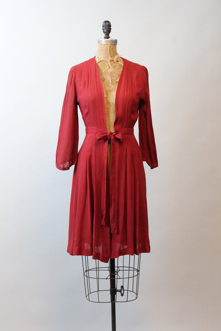 1930s RED DUSTER coat jacket small | new fall