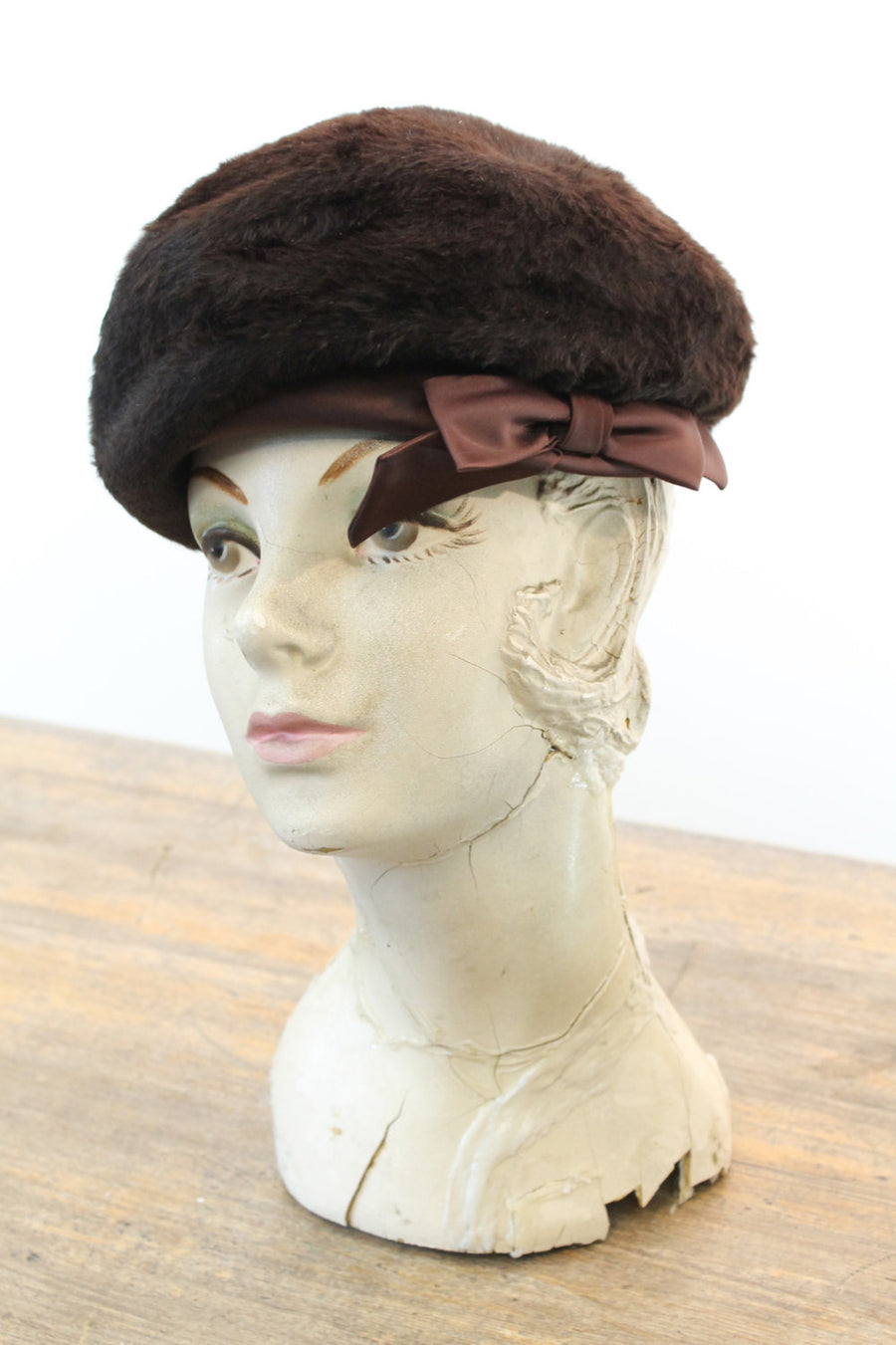 1950s Marshall Field & Company faux fur hat  | new fall