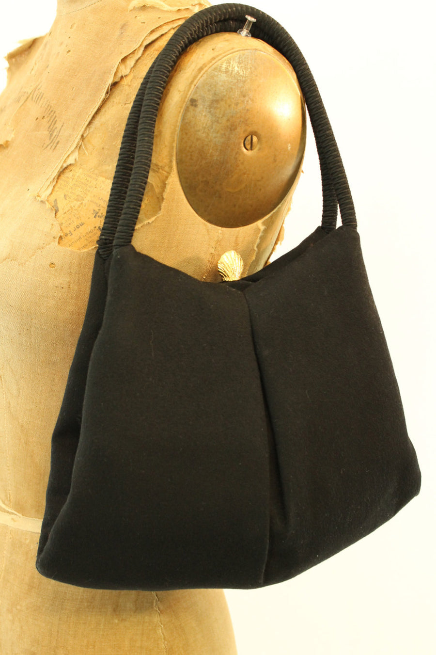 1950s coblentz wool felt kisslock purse | frame purse